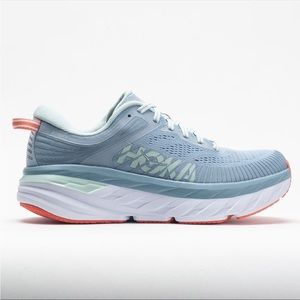 Hoka Bondi 7 Blue Fog / Blue Glass Sneakers size 9.5
